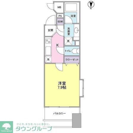 プロスペクト・グラーサ広尾の物件間取画像